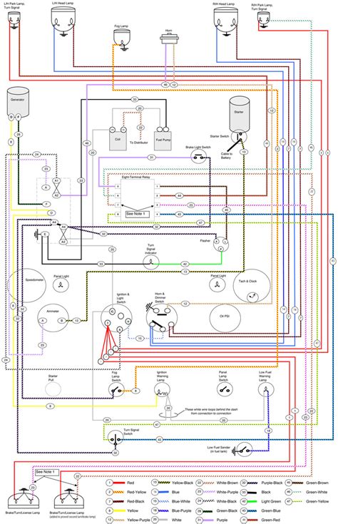 triumph tr6 1970 motorcycle wiring diagram pdf PDF