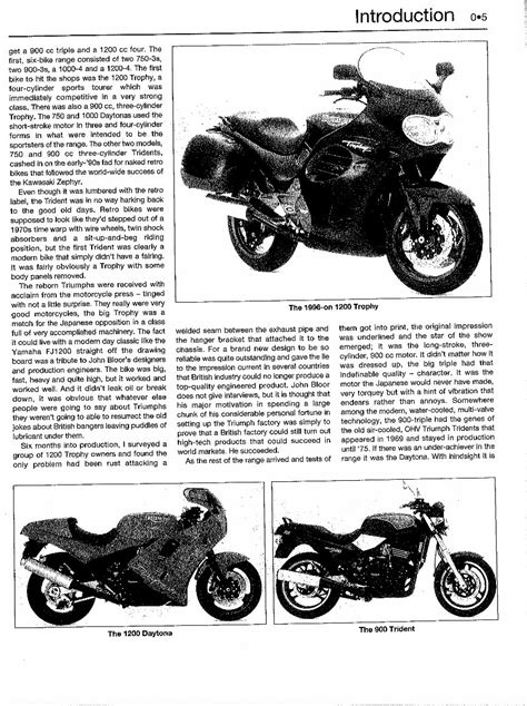 triumph trophy 900 workshop manual pdf PDF