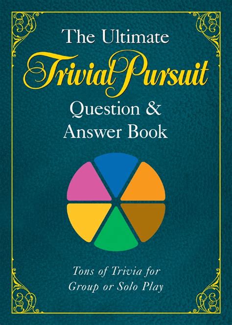 trivial pursuit questions and answers printable   pdf download Ebook Epub