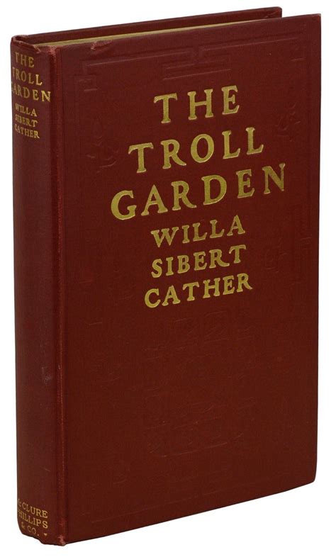 troll garden willa sibert cather Epub