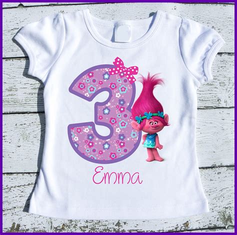 trolls birthday t shirt