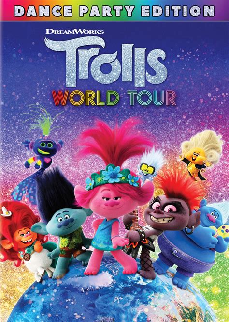 trolls world tour dvd