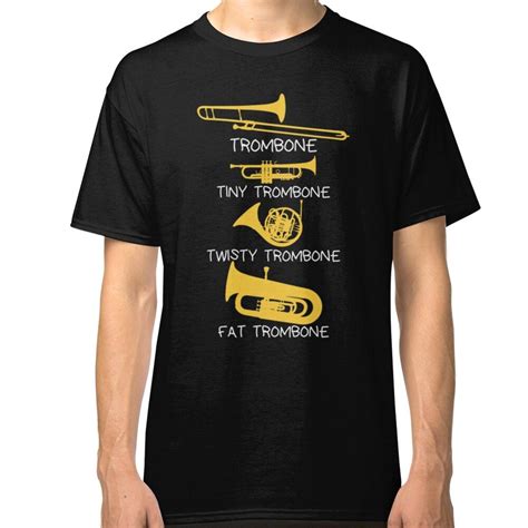 trombone t shirt