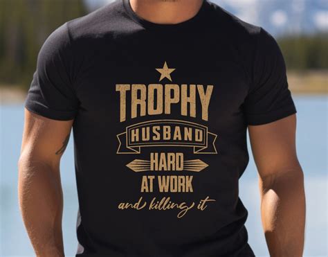 trophy husband tee shirt