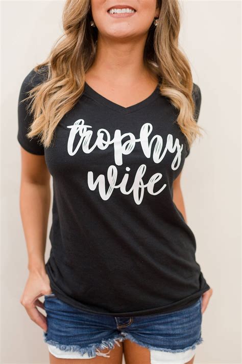 trophy wife shirt