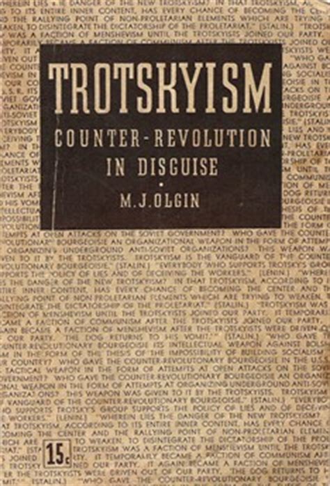 trotskyism counter revolution in disguise Kindle Editon