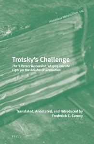trotskys challenge discussion revolution materialism PDF