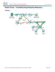 troubleshooting enterprise network 1 Doc