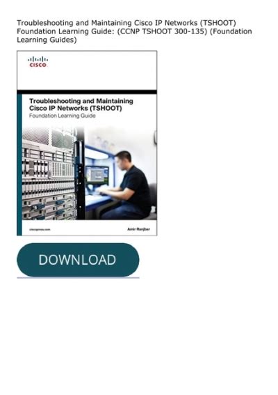 troubleshooting maintaining networks foundation learning Epub