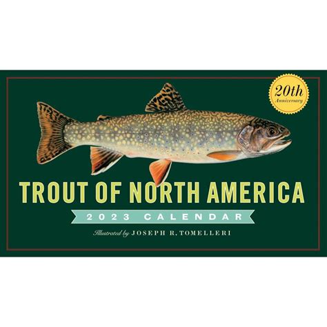 trout of north america wall calendar 2016 Epub