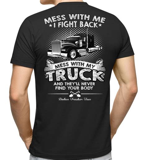 trucker t shirts funny