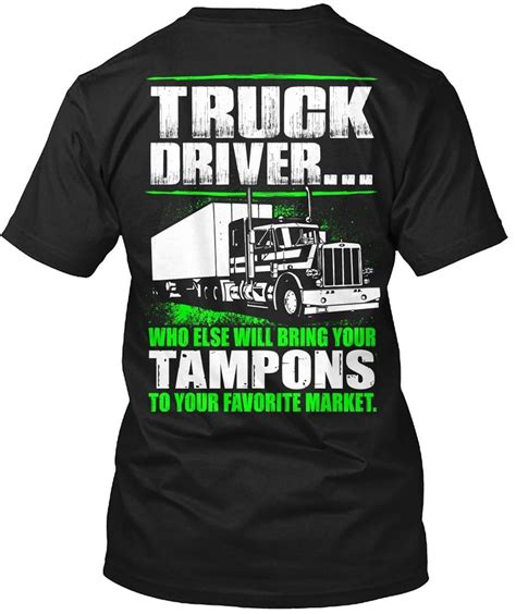 trucker tee shirts