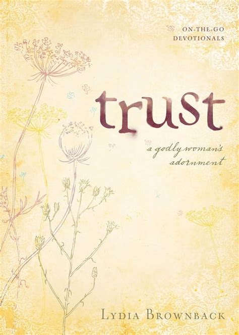 trust a godly womans adornment on the go devotionals Reader