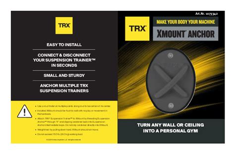 trx xmount installation manual Reader