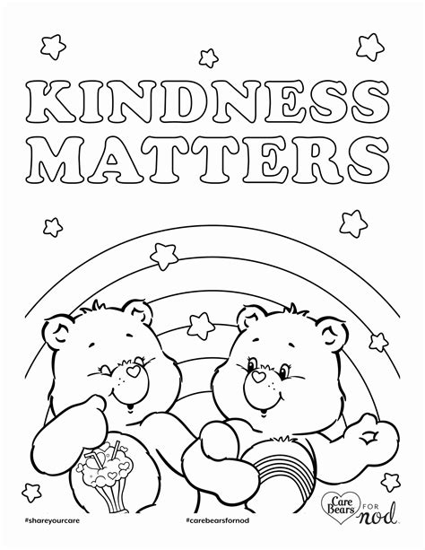 try a little kindness coloring page