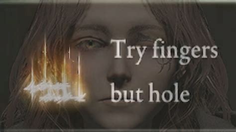 try finger buthole