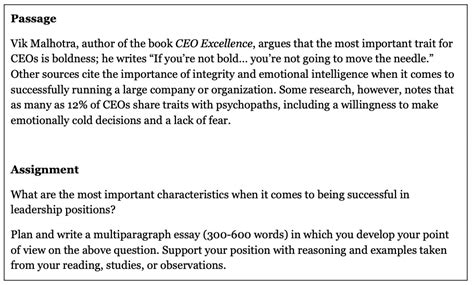 tsi essay examples
