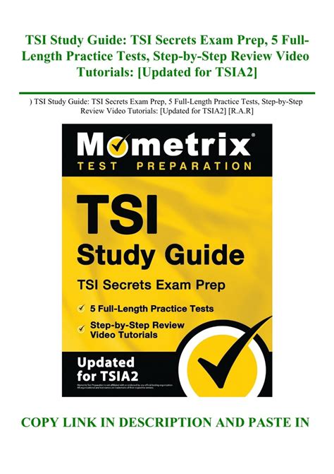 tsi exam study guides PDF