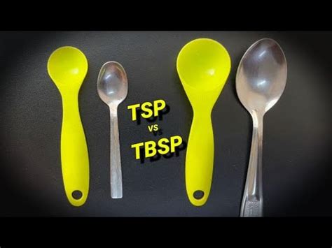 tsp vs tbsp: Know the Difference and Avoid Confusion in Measurement