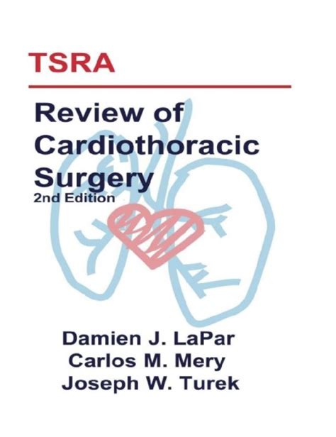 tsra review of cardiothoracic surgery Kindle Editon