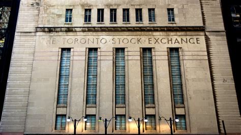 tsx toronto stock market