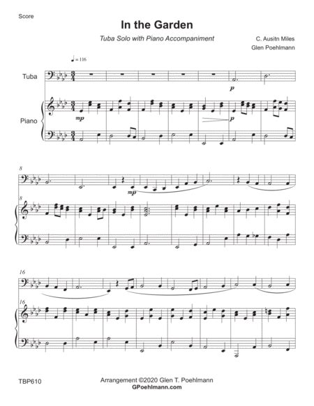 tuba solos four pieces for tuba with piano accompaniment Reader