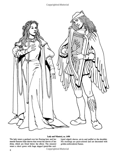 tudor and elizabethan fashions dover fashion coloring book PDF