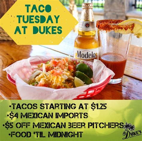 tuesday taco specials near me