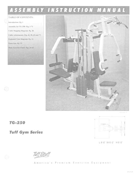 tuff-gym-250-manual Ebook Reader