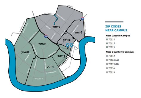 tulane zip code