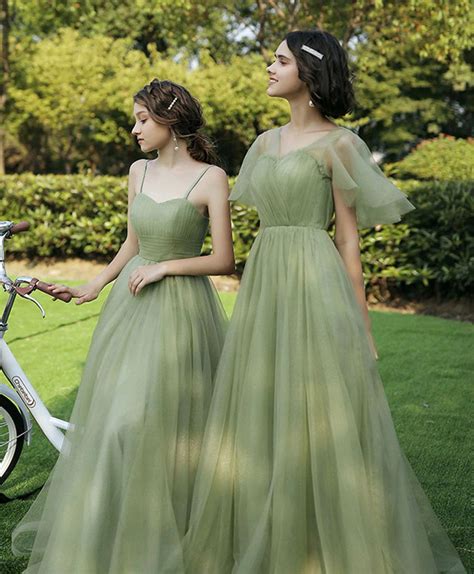 tulle bridesmaid dresses