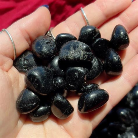 tumbled black tourmaline