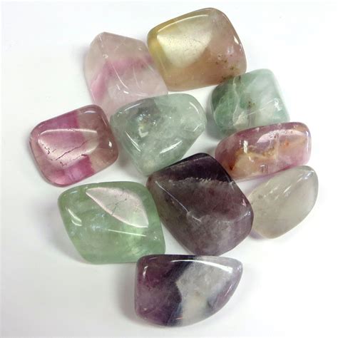 tumbled fluorite