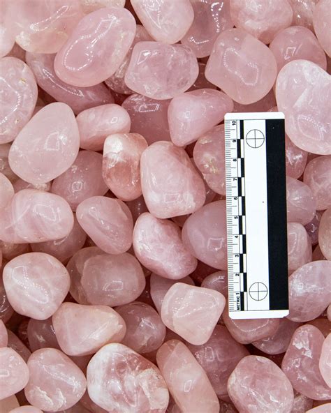 tumbled rose quartz