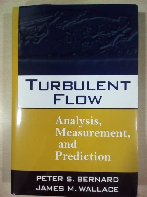 turbulent flow analysis measurement and prediction PDF