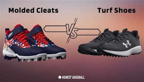 turf baseball field cleats vs tennis shoes