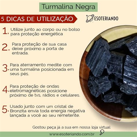 turmalina negra para que serve