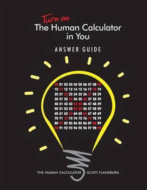 turn on the human calculator in you answer guide the human calculator answer guide PDF