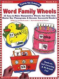 turn to learn word family wheels grades prek 2 PDF