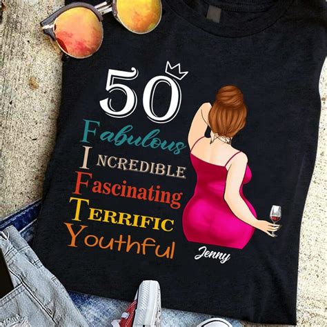 turning fifty t shirts