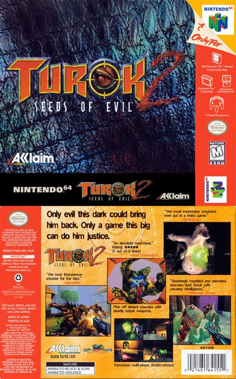 Turok 2 N64 Walkthrough