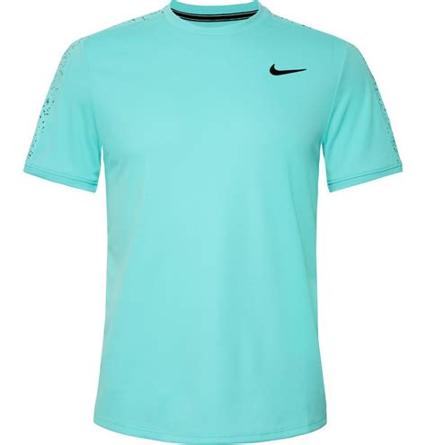 turquoise blue nike shirt