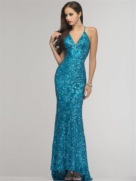 turquoise prom dress