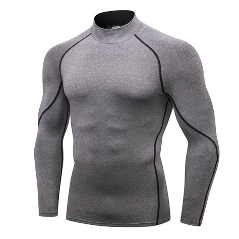 turtleneck compression shirt football