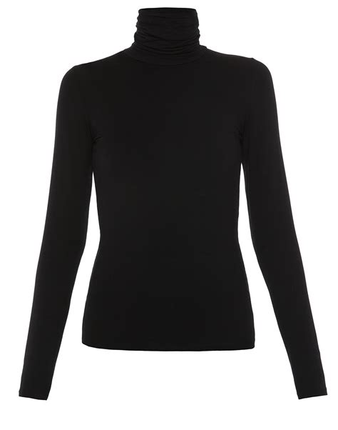 turtleneck shirt black