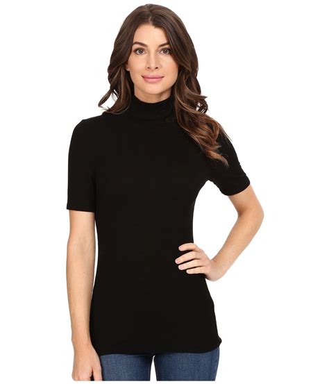 turtleneck short sleeve shirt