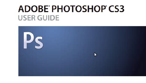 tutorial adobe photoshop cs3 manual Kindle Editon