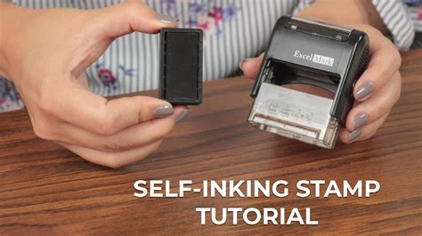 tutorial for self inking rubber stamp making Kindle Editon