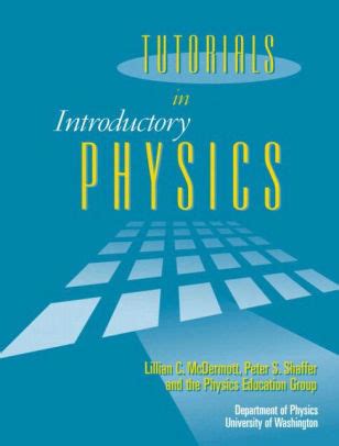 tutorials in introductory physics and homework package by Kindle Editon