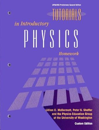 tutorials in introductory physics homework answers mcdermott Reader